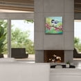 thumbnail image 4 of Epic Graffiti 'Chirpy Chickadee' by St. Hilaire Elizabeth, Canvas Wall Art, 26"x26", 4 of 8
