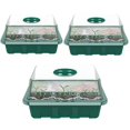 thumbnail image 3 of Caja De Propagación De Invernadero, Bandeja De Propagación De Plástico De 12 Agujeros, Kit De Inicio De Plantas Con Etiqueta De Planta Y Dos Herramientas De Jardín Methold HA023444-00, 3 of 7