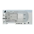thumbnail image 5 of Avano Av3060wild Walk-In Tubs 60" Gel Coated Air / Whirlpool Bathtub For Alcove, 5 of 7