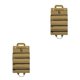 thumbnail image 3 of Scienceny Herramienta de tela con bolsa desmontable, herramienta pesada para rollo duradero y confiable con bolsa multibolsillo, bolsa de caqui 2Conjunto, 3 of 6