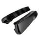 thumbnail image 5 of Par de estriberas traseras con almohadilla de pedal para motocicleta, reposapiés plegables compatibles con Vespa GT/GTS/GTV, color negro., 5 of 14