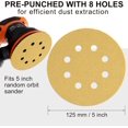 thumbnail image 4 of Shiyou Ponceuse à Disque Sans Poussière à 8 Trous de 5 Pouces 60 Grains Ronde, 4 of 4