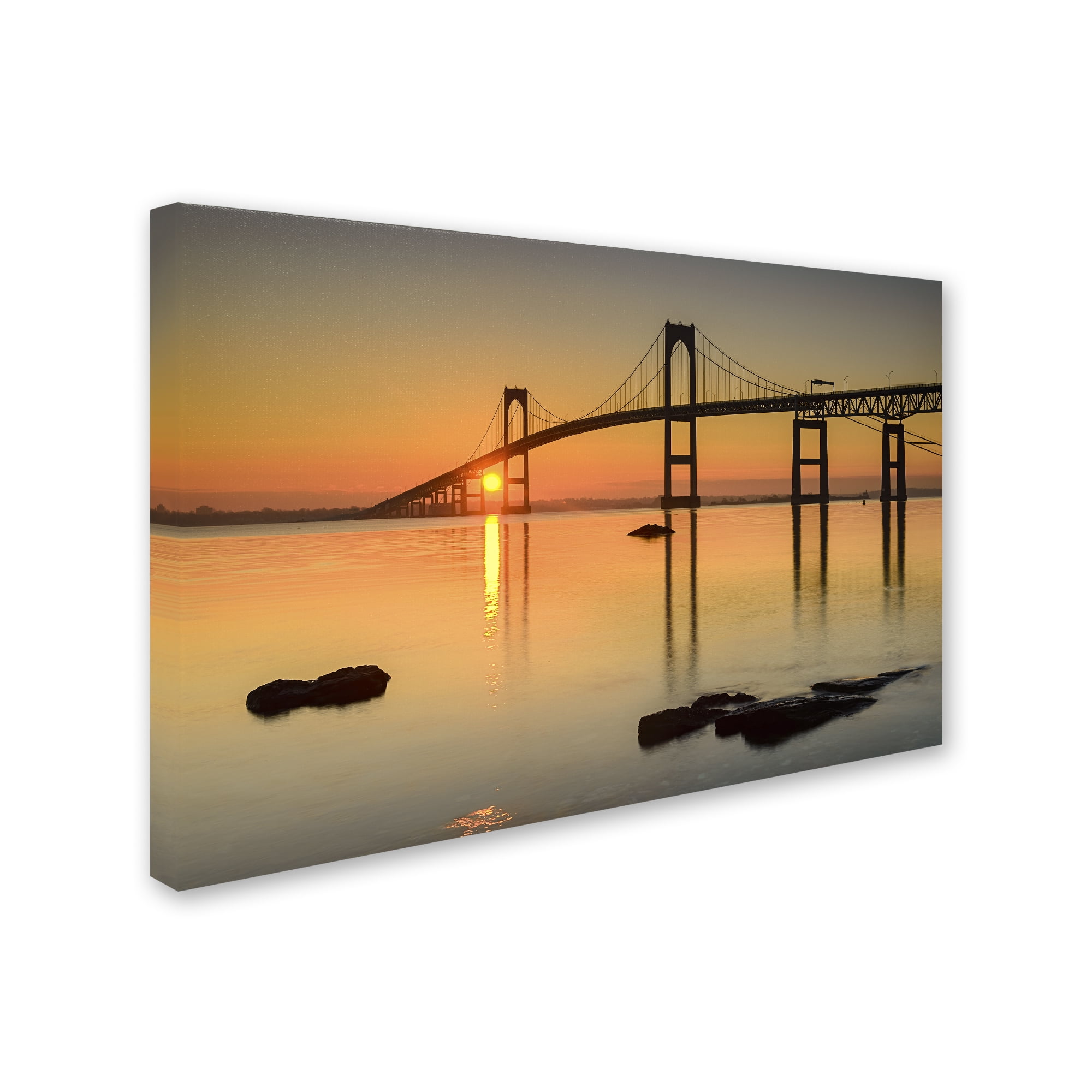 Trademark Fine Art "Newport Morning" Canvas Art by Michael Blanchette Photography