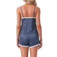 thumbnail image 3 of INSPIRE CHIC Women's Pajama Sets Sleepwear Lace Trim Tops with Shorts Spaghetti Strap Camisole Loungewear M Naxy, 3 of 6