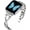 Silver, variant on for Apple Watch Band 38mm 40mm 41mm 42mm 44mm 45mm 49mm Ultra 2 1 Women Series 9 8 7 6 5 4 3 SE Bling Metal Bracelet iwatch Bands