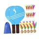 thumbnail image 5 of 2 piezas Bádminton Set Ejercicio Raqueta de bádminton para niños interiores al aire libre estilo D, 5 of 8