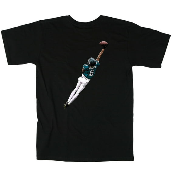 Black DeVonta Smith Eagles The Catch T-shirt