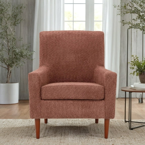 Mainstays Emma Lounge Chair, Merrimac Terracotta