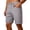 348#Light Gray, variant on Mens Slim Fit Summer Shorts Fashion Breathable Workout Golf Casual Chino Short for Men White 2XL