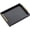 Black, variant on Grey Decorative Serving Tray with Handles, 16x12 Inch Ottoman Tray for Living Room, Bathroom and Outdoor Use