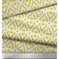thumbnail image 3 of Soimoi Cotton Poplin Fabric Ogee Damask Print Fabric by Yard 56 Inch Wide, 3 of 5