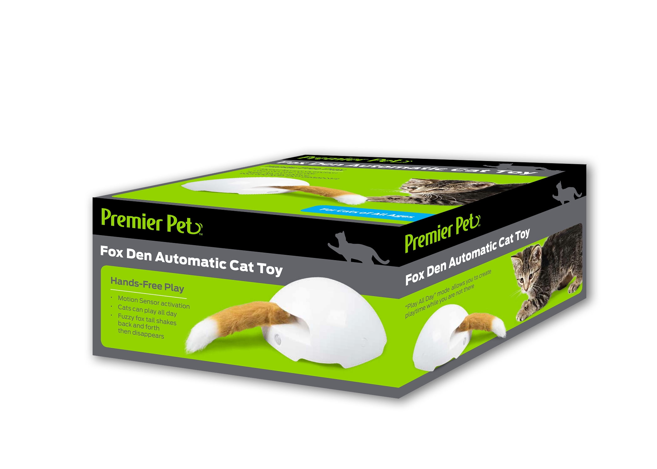 Premier <b>Pet</b> Fox Den <b>Cat Toy</b> - Walmart.com