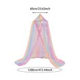 thumbnail image 3 of Colorful Bed Cover Net with Warm Light Suitable for Decorating Girls' Rooms Door, 3 of 9