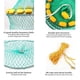 thumbnail image 5 of Soidarity Red de pesca de flotabilidad de 3 capas con bolas flotantes, cebo vivo plegable para exteriores, accesorios de pesca para jaula de Pescar, 5 of 6