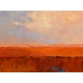 thumbnail image 2 of Groenhart, Jan 14x12 Gold Ornate Wood Framed with Double Matting Museum Art Print Titled - Endless Landscape, 2 of 4
