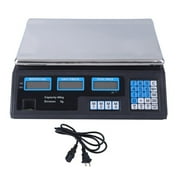 88lbs Electronic Digital Weight Price Computing Counting Commercial Scales