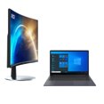 thumbnail image 4 of Kit Escolar Laptop Toshiba Core I3 1005G1 128Gb Ssd 4Gb Ddr4 + Mochila, Teclado, Mouse Y Monitor, 4 of 6
