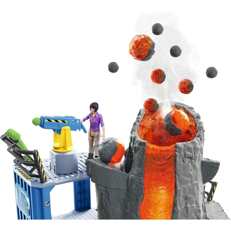 Schleich Dinosaurs Volcano Expedition - 60 Pcs - Playset - Walmart.com