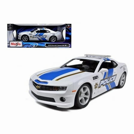 Maisto  2010 Chevrolet Camaro RS SS Police 1-18 Diecast Model Car