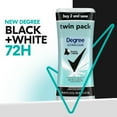 thumbnail image 4 of 2X - Degree UltraClear Antiperspirant Deodorant - Black+White, 2.6 oz 2 pk, 4 of 4