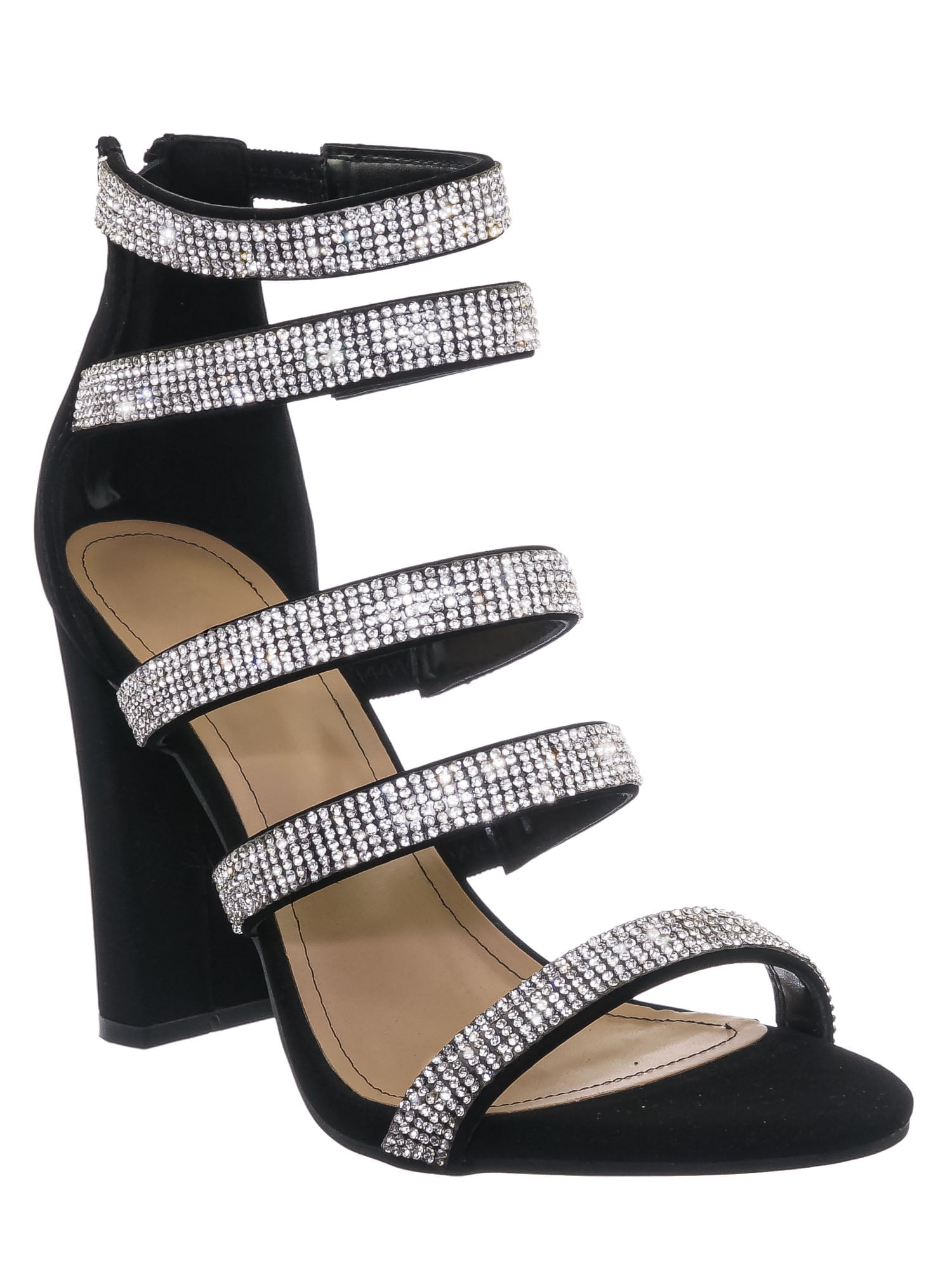 womens chunky heel sandals