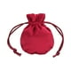 thumbnail image 2 of Bolsa de terciopelo con cordón para joyería, ideal como regalo de Navidad o para amuletos. Vino tinto 75x95cm, 2 of 9
