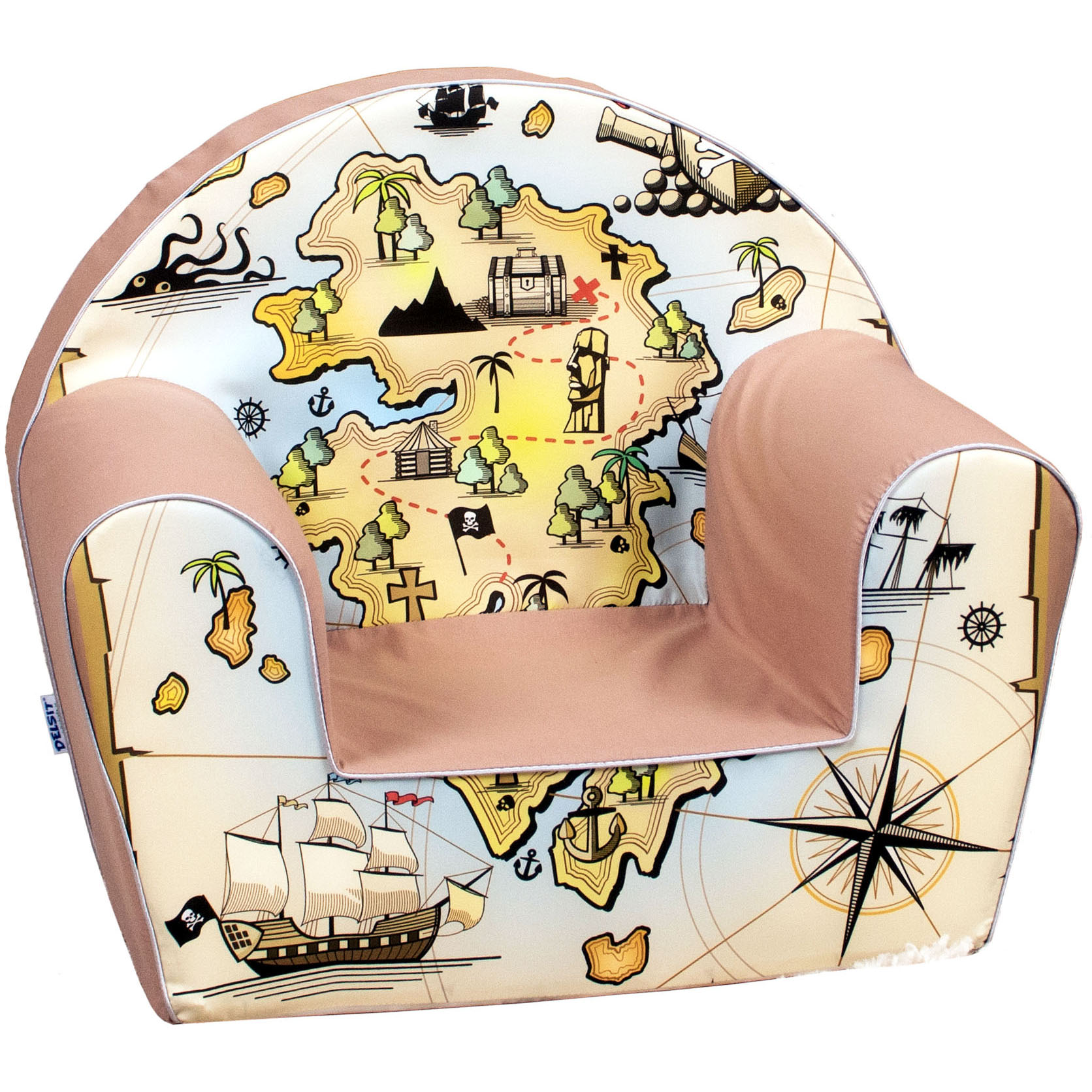 DELSIT Toddler Chair & Kids Armchair European Made. Machine Washable