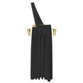 thumbnail image 4 of Doomiva Mens One Shoulder Ancient Greek God Toga Skirt Warrior Costume Halloween Cosplay Outfits Black 3XL, 4 of 7