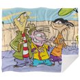 thumbnail image 2 of Ed EDD N Eddy Blanket, 50"x60", Backyard Boys Silky Touch Sherpa Back Super Soft Throw Blanket, 2 of 5