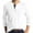 White, variant on Mens Henley Shirts Henley Collar Short Sleeve Slim Fit Solid Color Casual Loose T Shirts