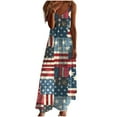 thumbnail image 2 of Taylonsss Summer Dresses For Women Print Sleeveless Round Neck Dress Casual Dresses, 2 of 5