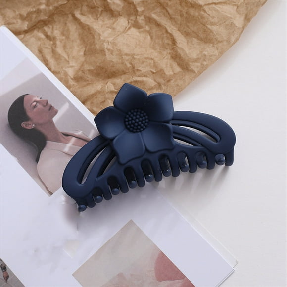 Pinza para el cabello con forma de girasol, grande, de plástico esmerilado, para la ducha. Pinza para el cabello, accesorio para el cabello, diadema, pinza para coleta, horquilla.