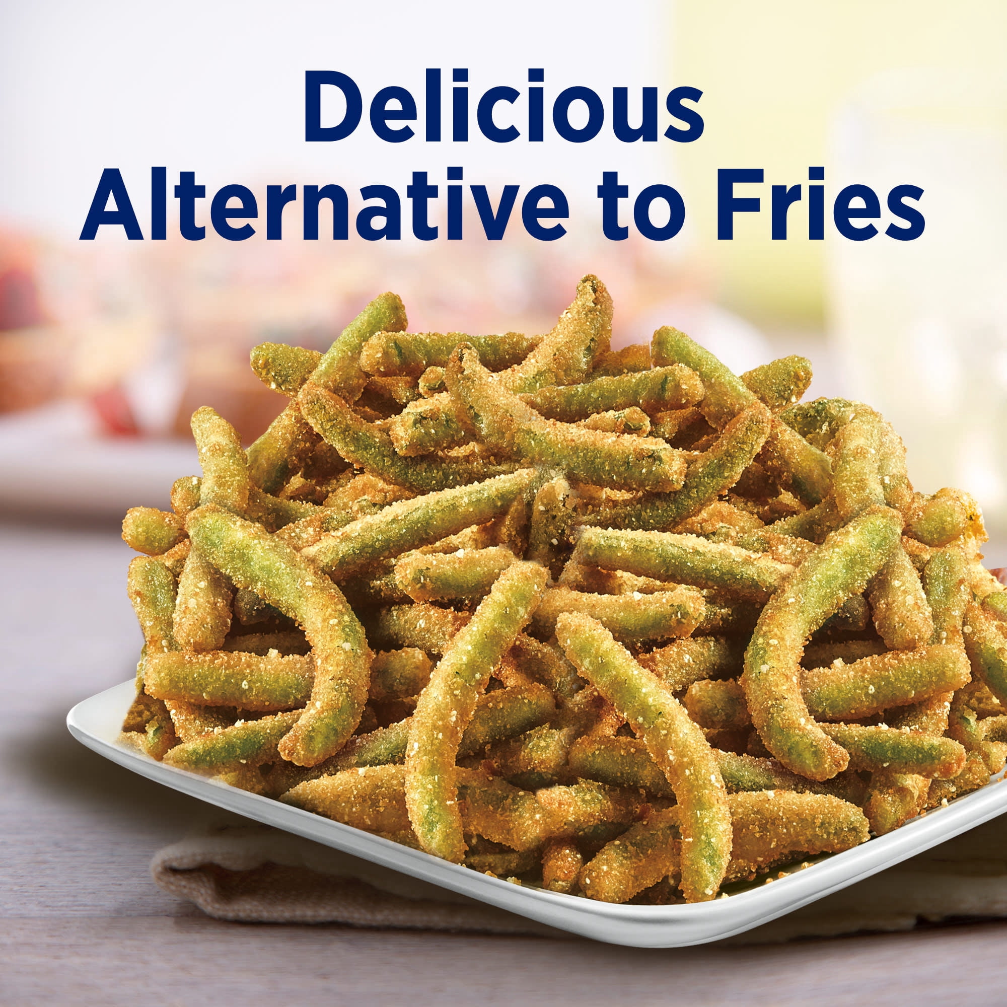 Birds Eye Crispy Green Beans, 4g of Fiber per Serving, Frozen Vegetables, 12 oz. Bag