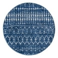 thumbnail image 2 of nuLOOM Moroccan Blythe Area Rug, 4' Round, Blue, 2 of 2