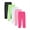 White,Pink,Black,Green,Rose, variant on KAWELL 5 Pack Girls Leggings Cotton Leggings Stretchy Tights Pants for kids Multipack Pull on