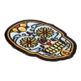 thumbnail image 2 of Ojos De Girasol Sugar Skull Patch, Day Of The Dead Patches, 2 of 4