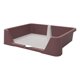 thumbnail image 2 of Bandeja de baño para entrenamiento de perros de interior, entrenador de celosía, l para perros a prueba de salpicaduras Marrón Yuyangstore Baño de perros, 2 of 8