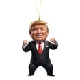 thumbnail image 1 of Donald Trump Adorno Navideño Acrílica para Navidad Regalo, 1 of 9