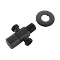 thumbnail image 4 of Válvula de ángulo Macarena Accesorios de plomería para el hogar Rosca macho Válvula desviadora de baño Válvula recta negro 2 salidas, 4 of 8