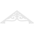 thumbnail image 4 of Ekena Millwork 60"W x 22 1/2"H x 1"P (9/12) Pitch Finley Architectural Grade PVC Gable Pediment, 4 of 5