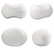 Yarino Memory Foam Pillow Knee Pillow Leg Pillows for Sleeping Elevation Body Pillow Memory Leg Memory Foam Pillow Back Knee Cushion Support Tool Wedge Pad