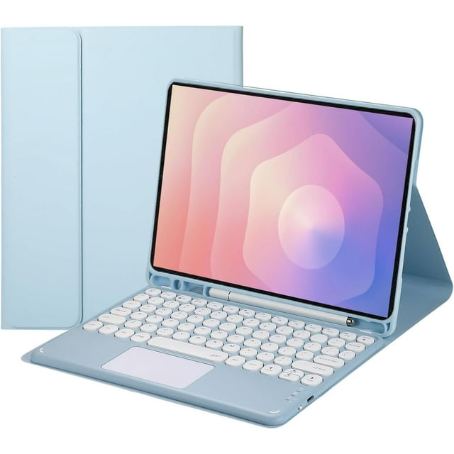Samsung Galaxy Tab S11, Modèle 2025, avec Porte-Stylet - Clavier Bluetooth Tactile Magnétique Détachable