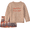 Khaki/Brown Plaid, variant on Carter's Child of Mine Baby and Toddler Girl Halloween Outfit Set, 2-Piece, Sizes 12M-5T