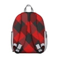 thumbnail image 3 of Small Travel Backpack with Rustic Plaid Design, Cute Lightweight School Bag with Checkered Pattern, 3 of 6