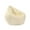 Beige, variant on Lazy Sofas Cover Chairs Without Filler,Zipper Lounger Seat Bean Bag,Pouf Puff Couch Living Room Beanbags