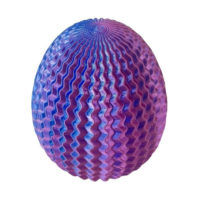3D Printed Maze Egg Toy Stress Relief Educational Labyrinth Egg Storage Box Container Fidget Toy Home Office Easter Decoration
