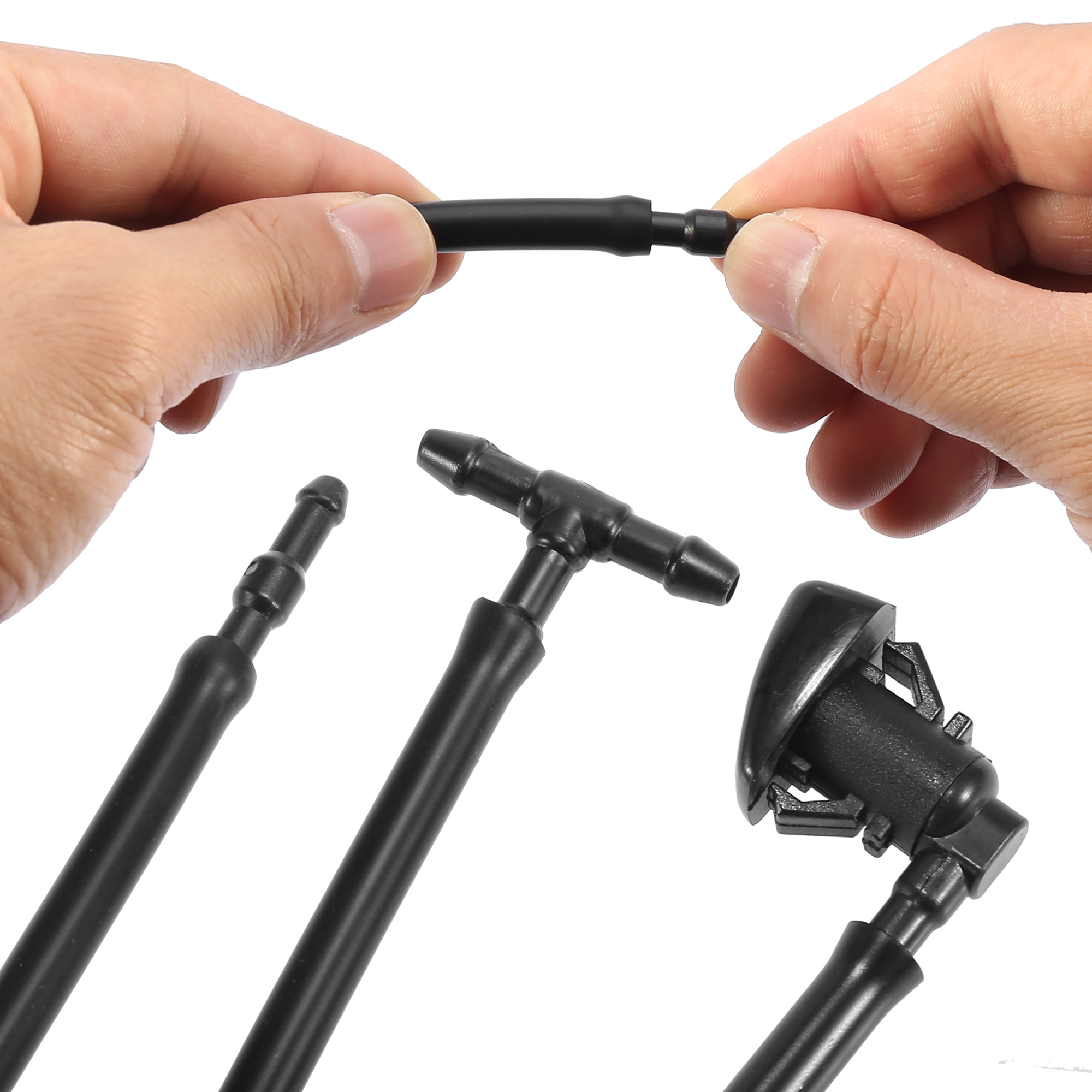 Unique Bargains Front Windshield Washer Nozzles Kit for Jeep Grand Cherokee 2011-2018