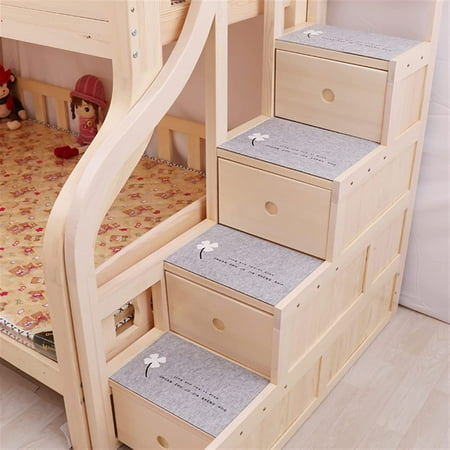 Low Loft Twin Bed Rugs Step Cover, Bunk Bed Stair Pads