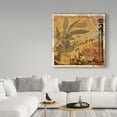 thumbnail image 3 of Trademark Fine Art 'Latitude And Longitude Travel To Florence' Canvas Art by Art Licensing Studio, 3 of 3