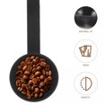TUMALL 10 G Espresso Scoop and Tamper Measuring Spoon Dualpurpose